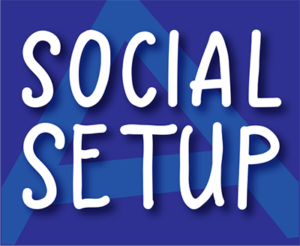 social setup graphic